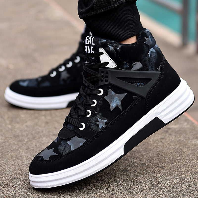 Zapatillas de deporte casuales de moda para hombre con forro polar