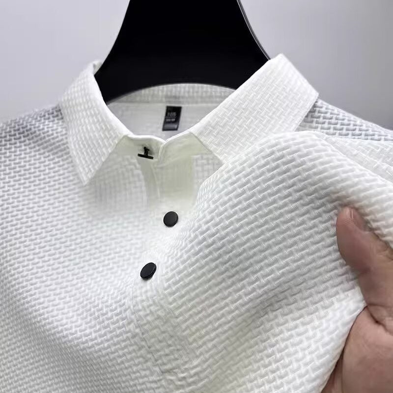 Camiseta informal de solapa