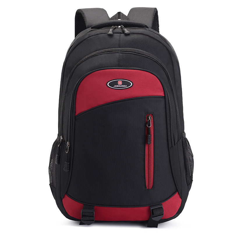 Mochila para hombre, moderna, de viaje, de color liso.