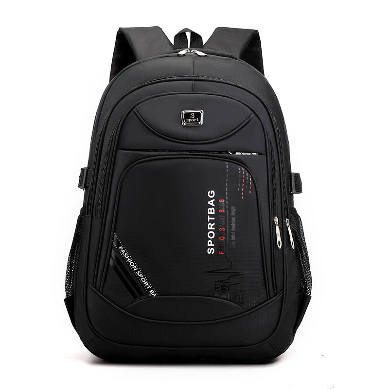Mochila para hombre, moderna, de viaje, de color liso.