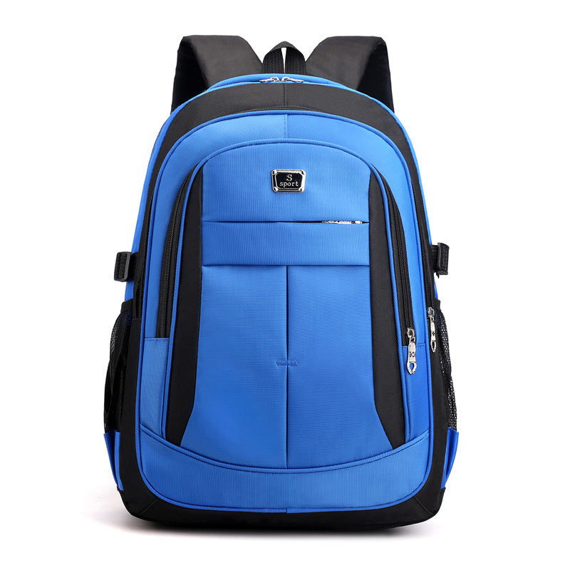 Mochila para hombre, moderna, de viaje, de color liso.