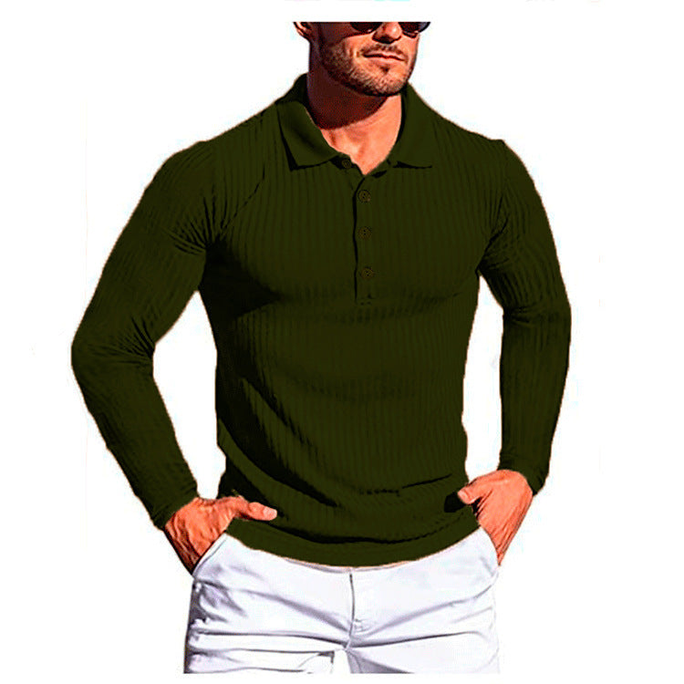 Camisa de verano de punto fino y elástico de alta calidad