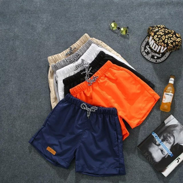 Pantalones cortos ajustados de moda para playa para hombre