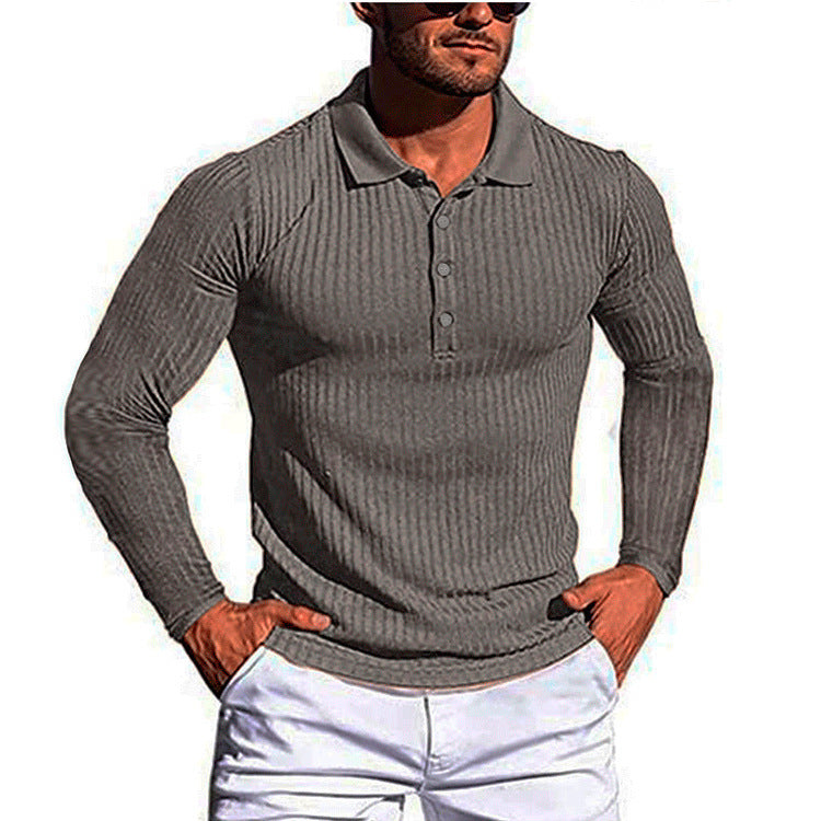 Camisa de verano de punto fino y elástico de alta calidad