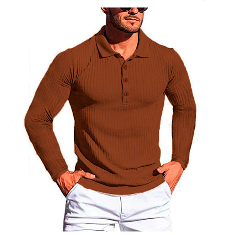 Camisa de verano de punto fino y elástico de alta calidad