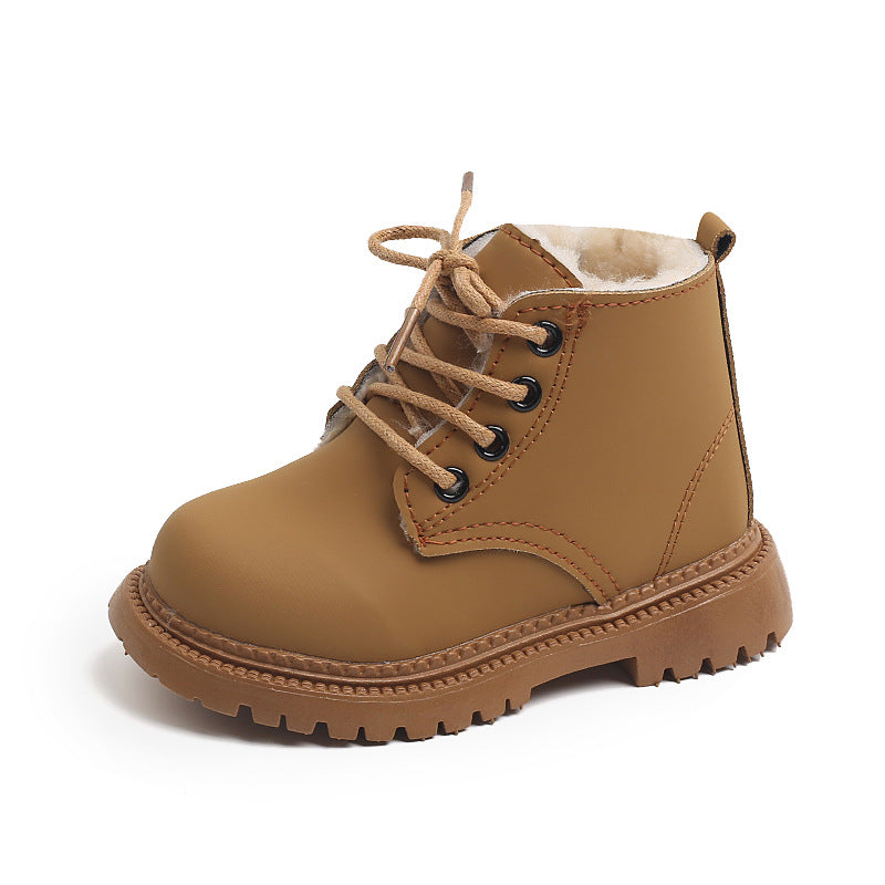 Botas Martin de algodón con cremallera lateral para niños