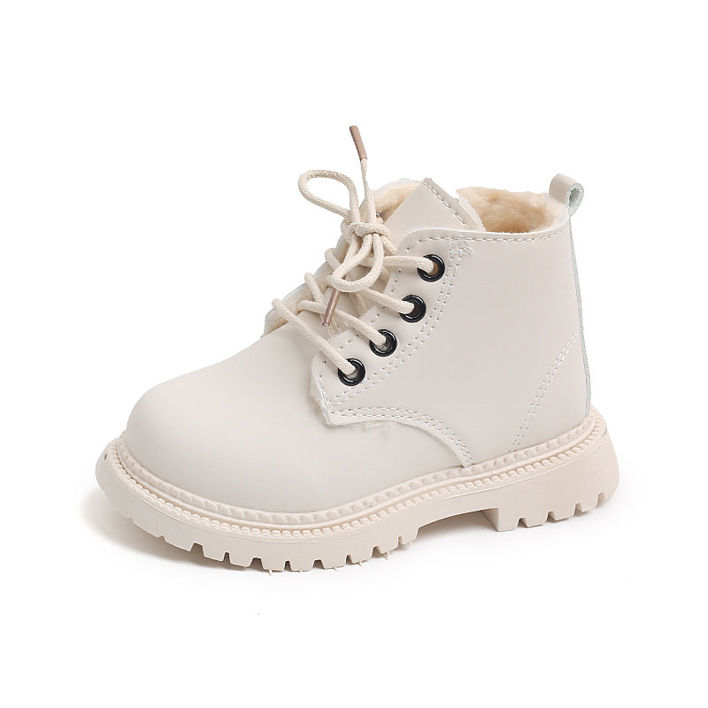 Botas Martin de algodón con cremallera lateral para niños