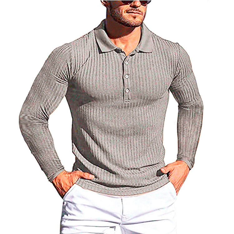 Camisa de verano de punto fino y elástico de alta calidad