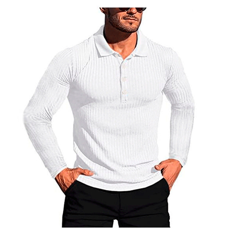 Camisa de verano de punto fino y elástico de alta calidad