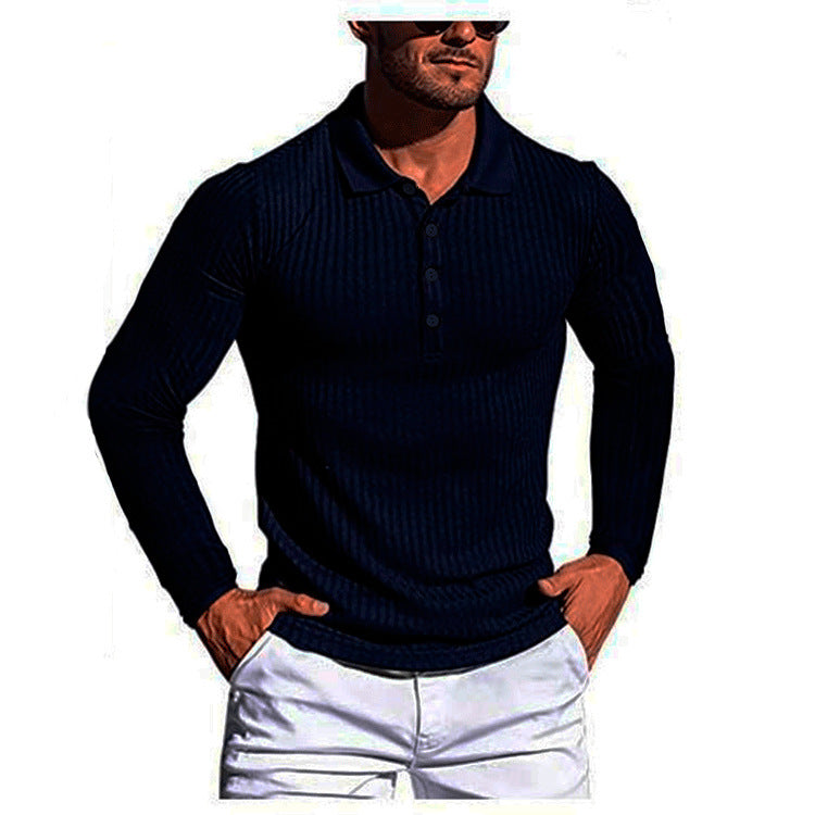 Camisa de verano de punto fino y elástico de alta calidad