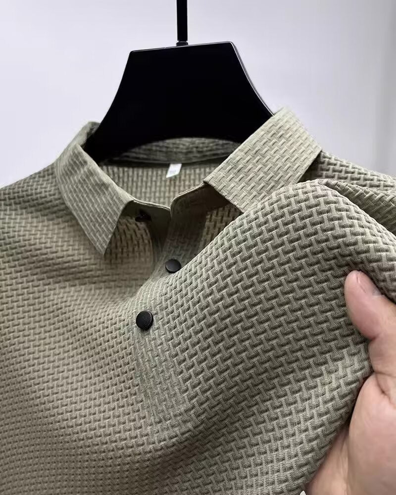 Camiseta informal de solapa
